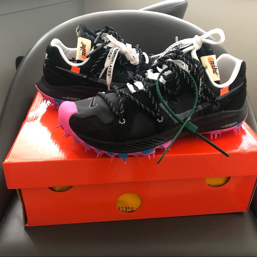 💓Nike Zoom Terra Kiger 5 Off-White Black 💓